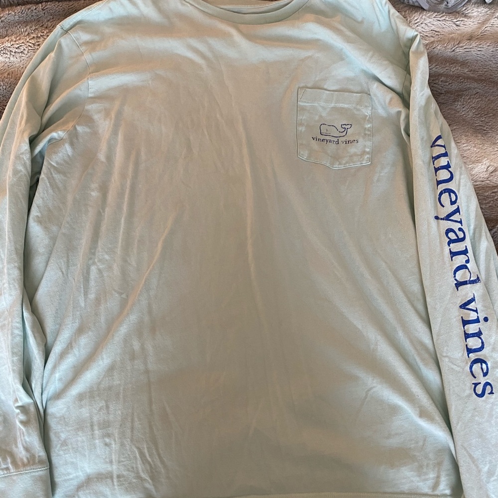blue vineyard vines long sleeve